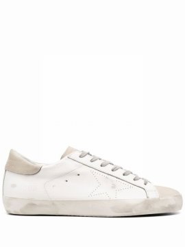 White Superstar Leather Sneakers