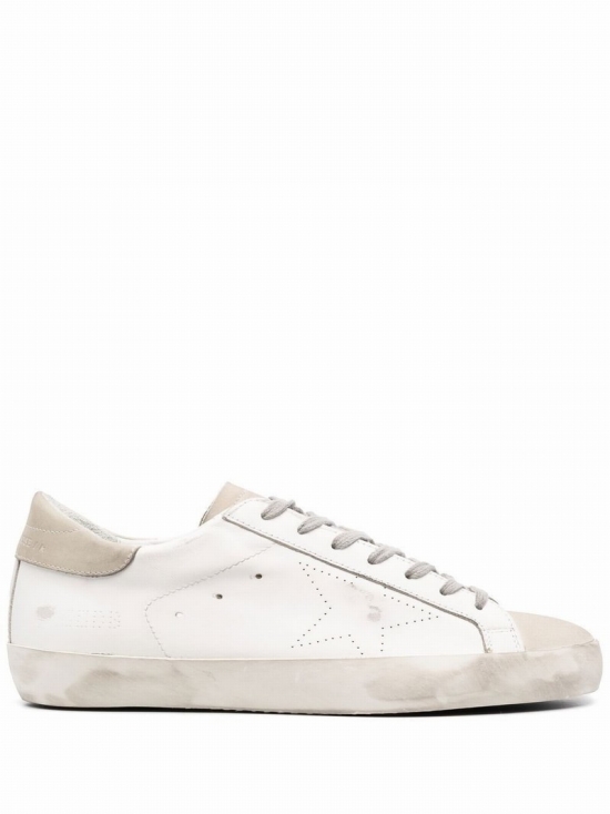 White Superstar Leather Sneakers