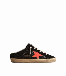 Super-star Sabot Sneakers In Black