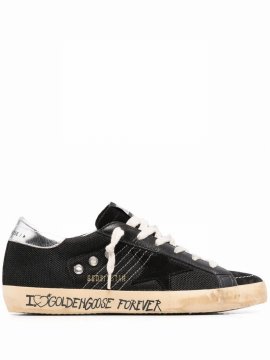 Mid Star Sneakers In Black