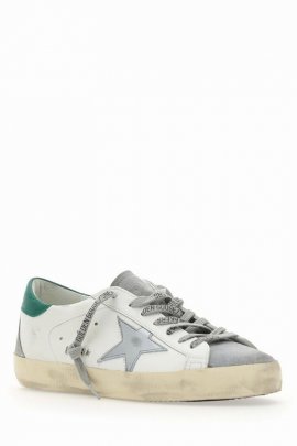 Super Star Lace-up Sneakers In White