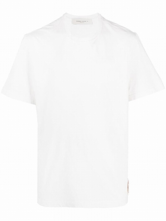 Cotton T-shirt With Logo In White