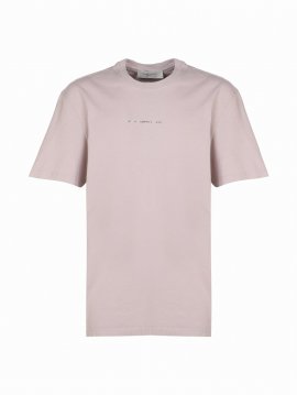 T-shirt In Cotton In Pink Blush