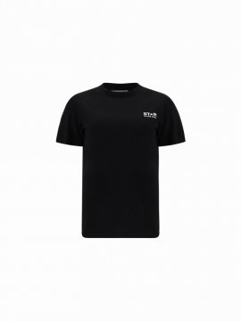 Star T-shirt In Black