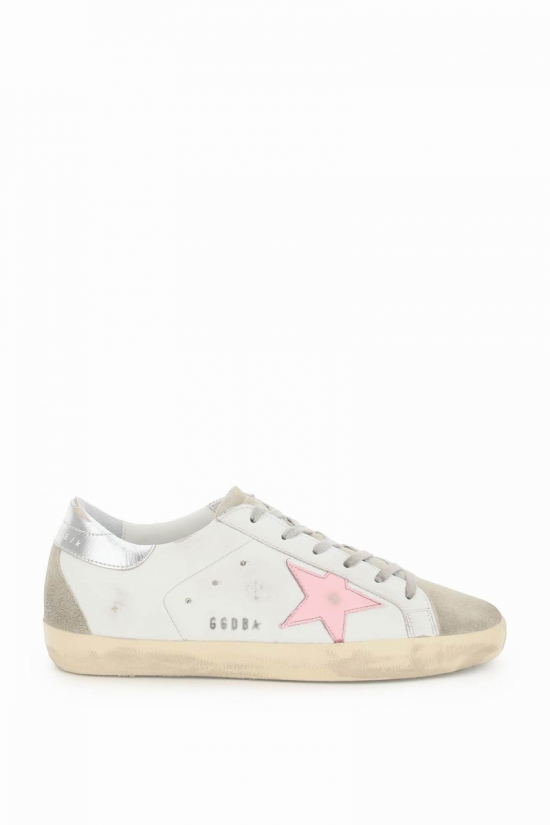 Hi Star Leather Sneakers In White