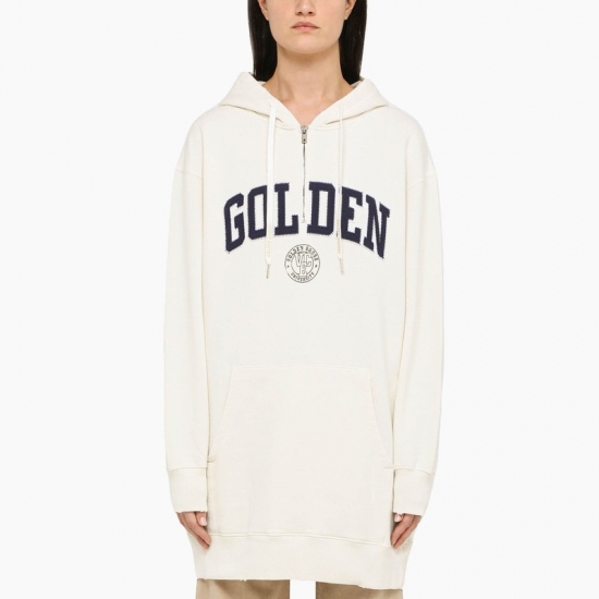 Deluxe Brand White Oversize Sweatshirt