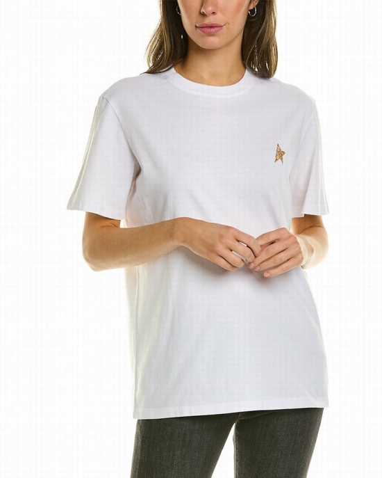 Star T-shirt In White