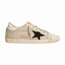 Super-star Sneakers In Light Silver Milk Black White