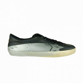 Black Leather Men's Sneaker