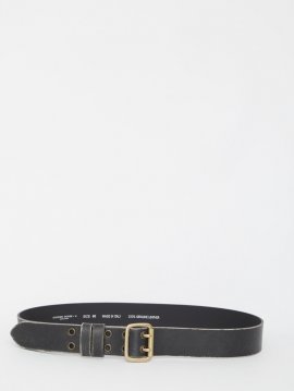 Double Prong Belt In Black