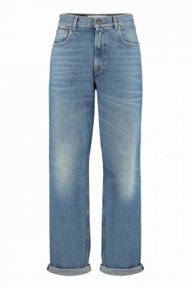 Kim Wide Leg Jeans In Blue