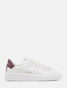 Sneakers In White/bordeaux