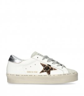 Leather Hi Star Sneakers In White