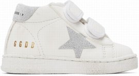 Baby Off-white June Sneakers In White/silver 80185