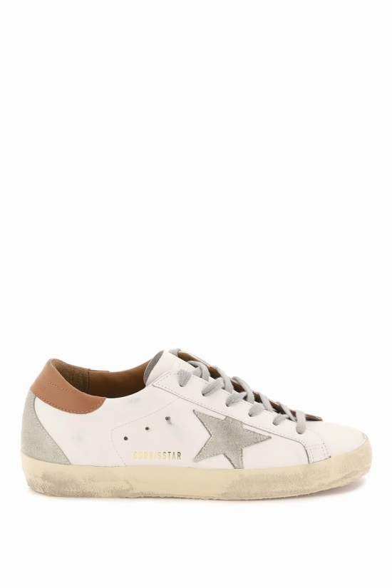 Super-star Sneakers In White Ice Light Brown (white)