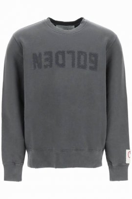 Reverse Logo Sweatshirt In Grey