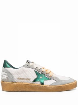 Ball Star Low-to Sneakers In Nude