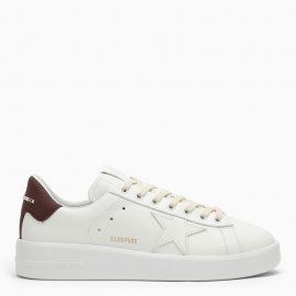 Deluxe Brand Purestar White/bordeaux Low Trainer