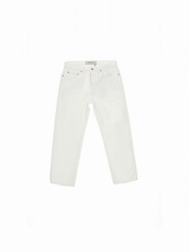 Kids' Denim In White