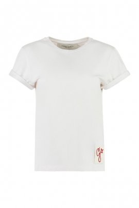 Doris Cotton T-shirt In White