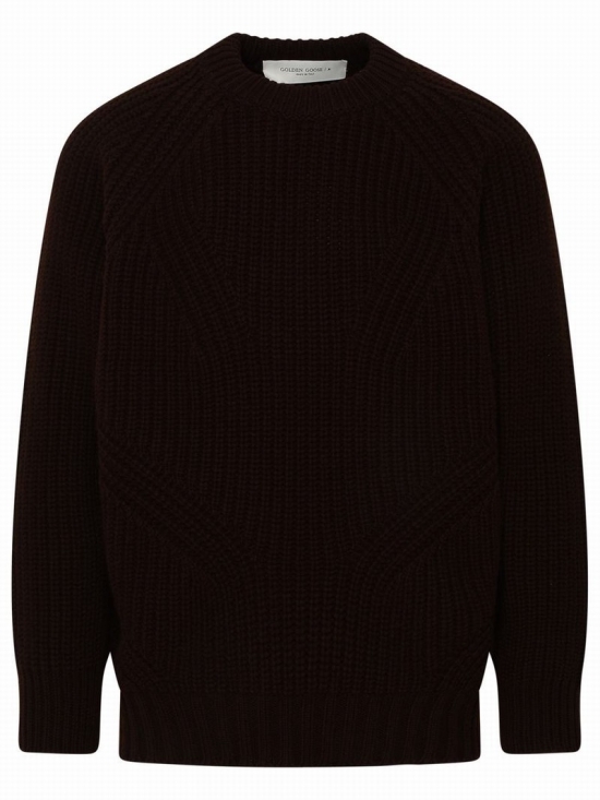 Journey Brown Wool Sweater
