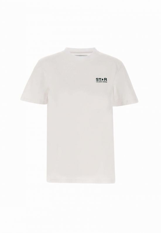 Cotton T-shirt In White