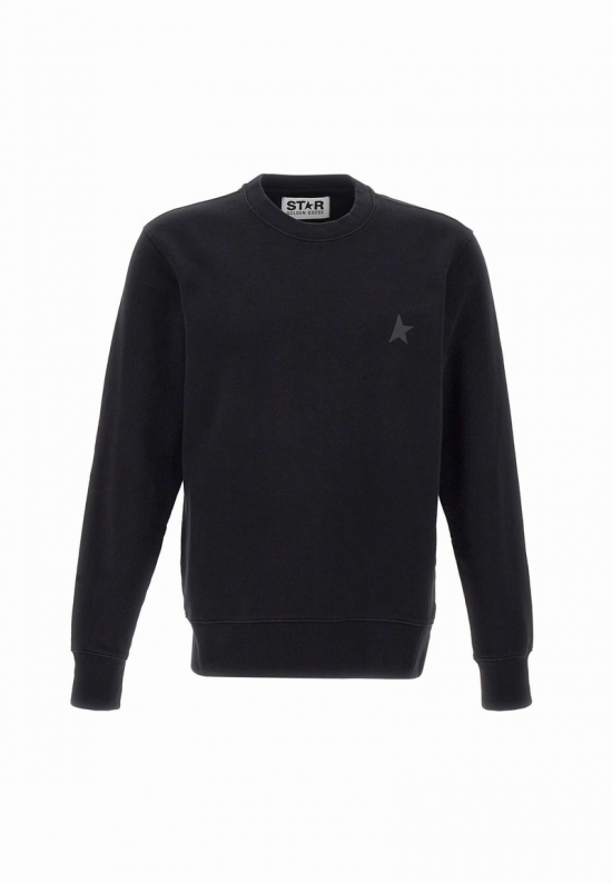 Archibald Cotton Sweatshirt In Black