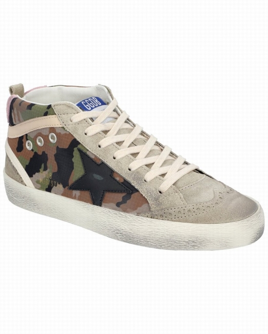 Mid Star Leather Sneaker In Multi