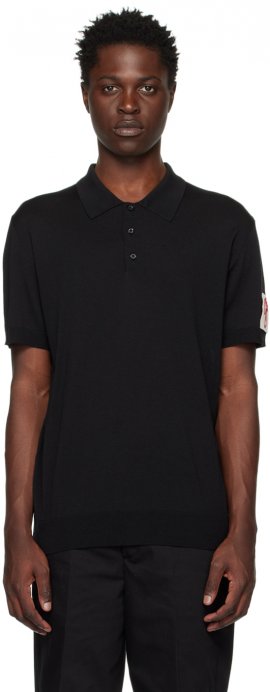 Black Patch Polo