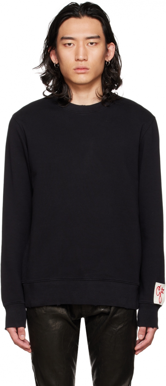 Black Patch Sweatshirt