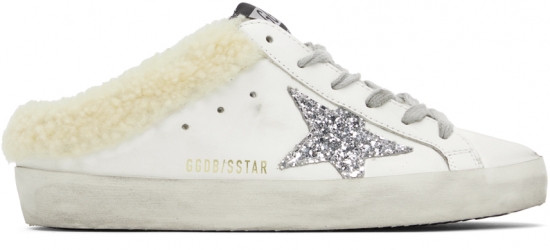 SSENSE Exclusive White Super-Star Sabot Sneakers