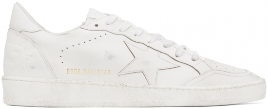 White Ball Star Sneakers