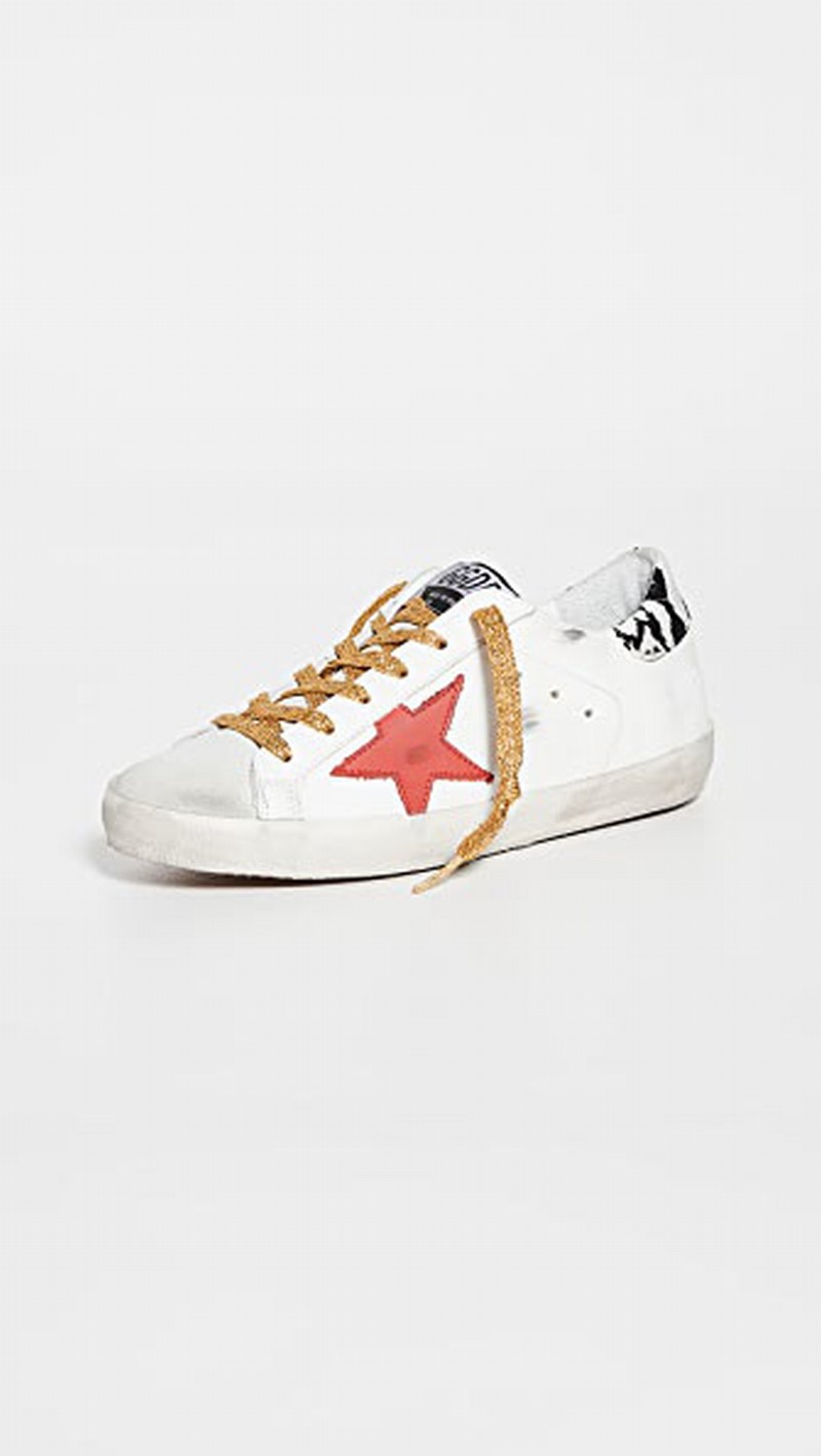 Superstar Sneakers In Ice/white/red/rock Snake