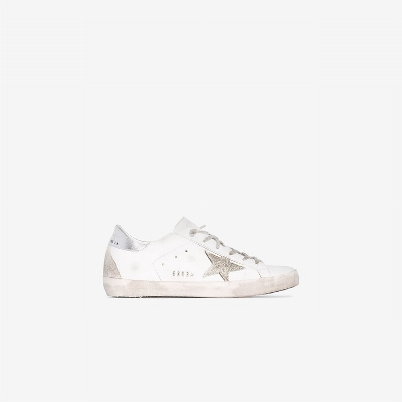 White Superstar Leather Sneakers