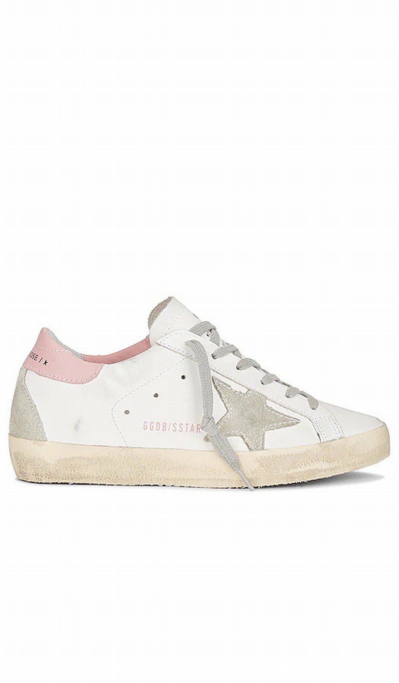 Super-star Sneaker In White Ice & Light Pink