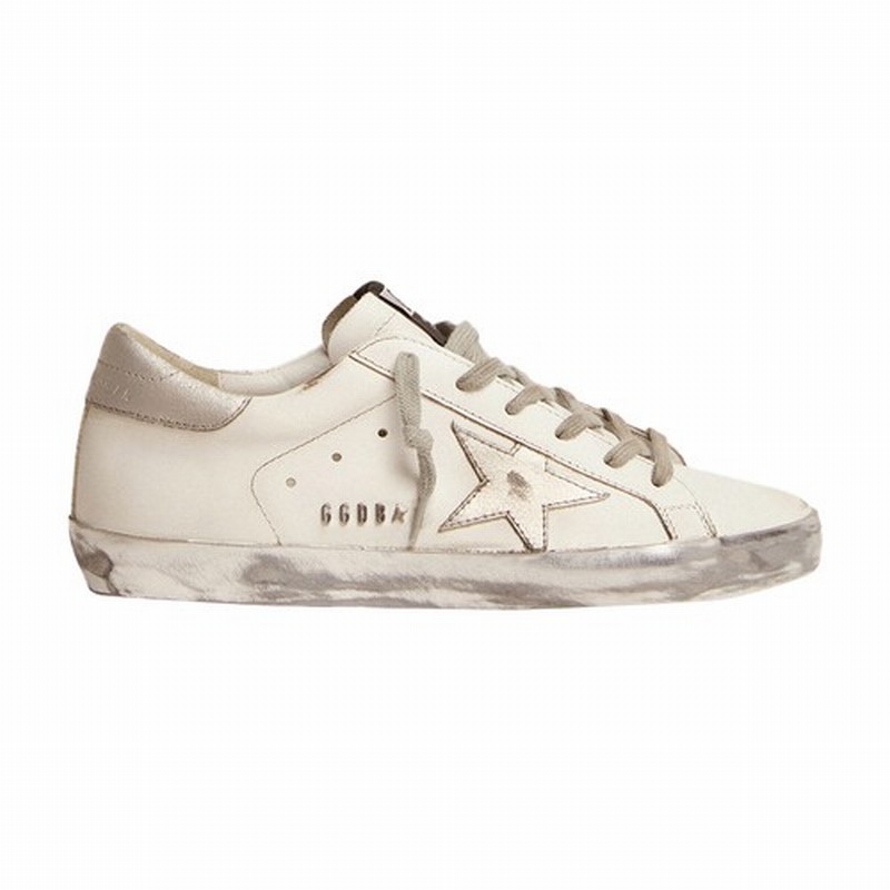 Super-star Sneakers In White Silver